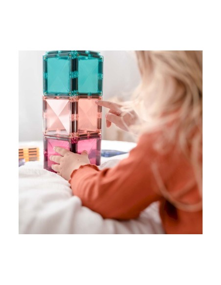 Construcción Connetix Pastel Creative 120 Piezas