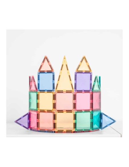 Construcción Connetix Pastel Mini 32 Piezas