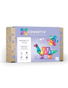Construcción Connetix Pastel Mini 32 Piezas