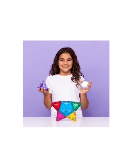 Construcción Connetix Light Star 28 piezas