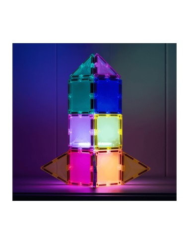 Construcción Connetix Light Star 28 piezas