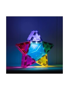 Construcción Connetix Light Star 28 piezas 2