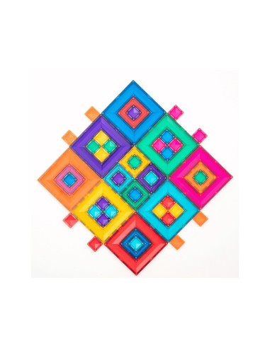 copia de Construcción Connetix Glitter Unicorn 56 piezas