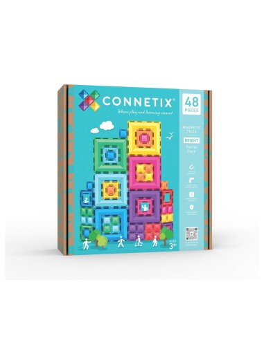 copia de Construcción Connetix Glitter Unicorn 56 piezas