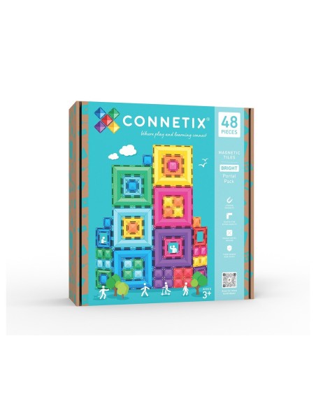 copia de Construcción Connetix Glitter Unicorn 56 piezas