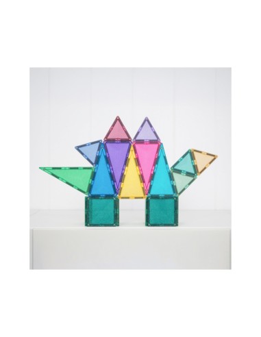 Construcción Connetix Glitter Castle 48 piezas