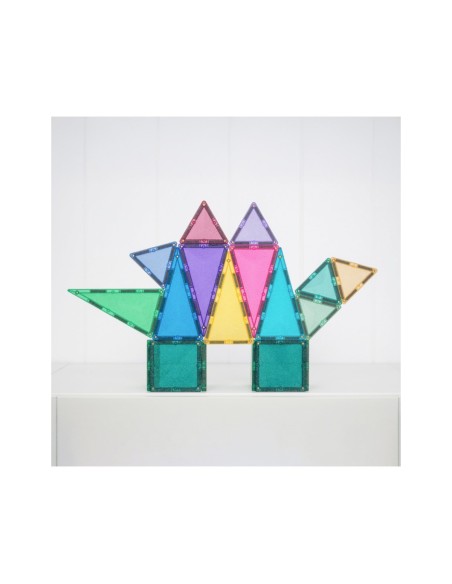 Construcción Connetix Glitter Castle 48 piezas