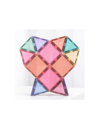 Construcción Connetix Glitter Castle 48 piezas