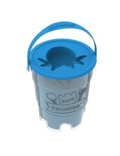 Arena cinética Azul 500 gr. 2