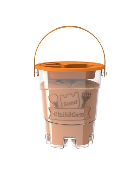 Arena cinética Naranja 500 gr.