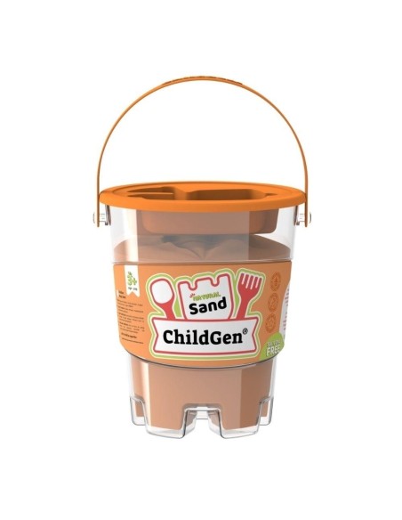 Arena cinética Naranja 500 gr.