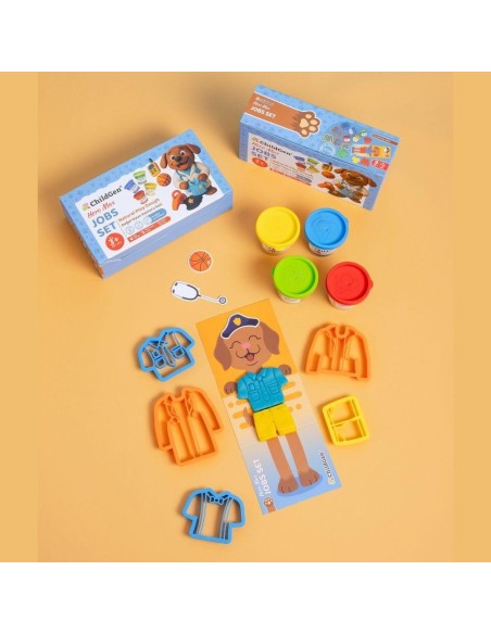 ChildenGen Set pofesiones Plastilina