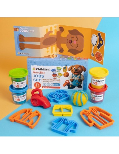 ChildenGen Set pofesiones Plastilina