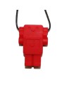 Colgante Mordedor Robot Rojo