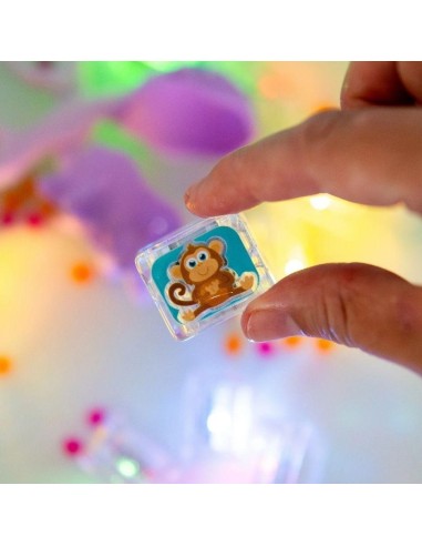Set de 6 cubos de luz GloPals Zoo