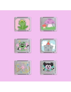 Set de 6 cubos de luz GloPals Fairy