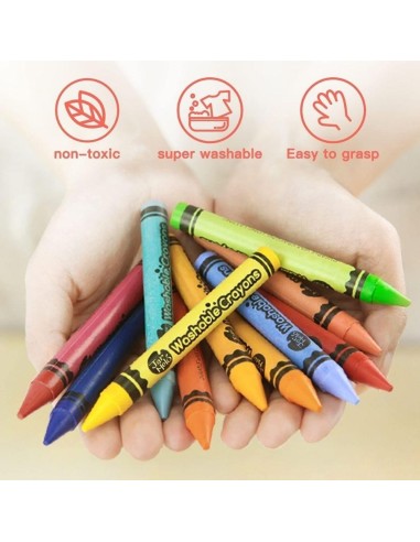 Crayón lavable (16 ud.) Jarmelo