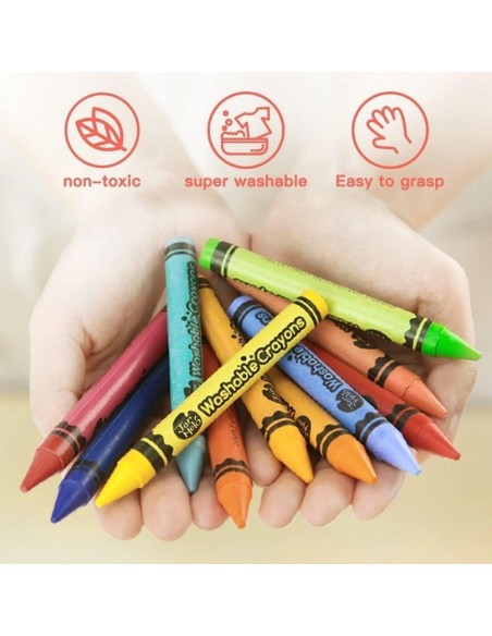 Crayón lavable (16 ud.) Jarmelo