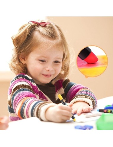 Crayón suave lavable (24 ud.) Jarmelo