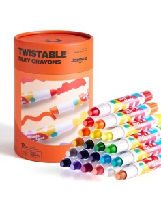 Crayón suave lavable (24 ud.) Jarmelo