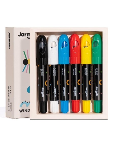 Crayones para cristal, azulejos y papel (6 ud.)