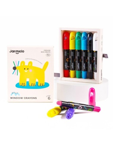 Crayones para cristal, azulejos y papel (6 ud.)