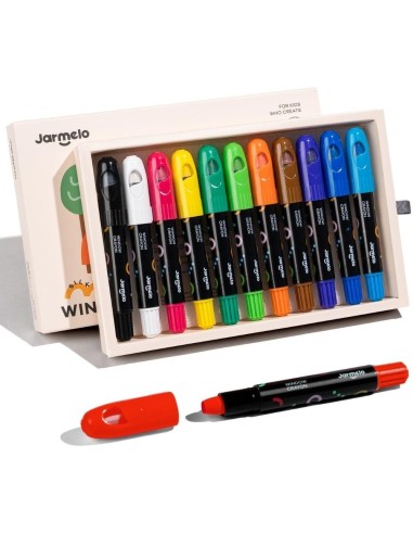 Crayones para cristal, azulejos y papel (12 ud.)