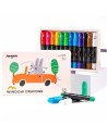 Crayones para cristal, azulejos y papel (12 ud.)