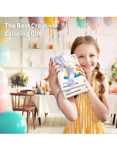 Crayones para cristal, azulejos y papel (12 ud.)