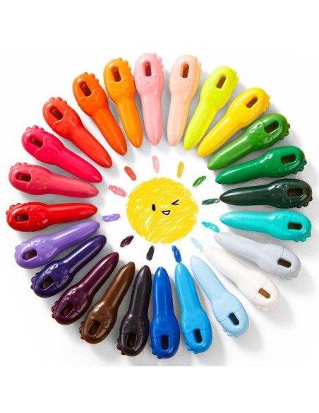 Crayones KEY de cera de abeja (12 ud.) Jarmelo