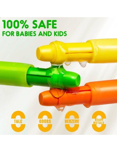 Crayón ultra suave lavable (12 ud.) Jarmelo