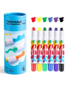 Crayón ultra suave lavable (6 ud.) Jarmelo