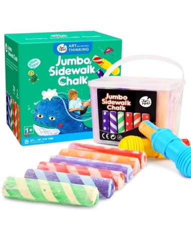 Tizas lavables (24 ud. + 2 soportes) Jarmelo