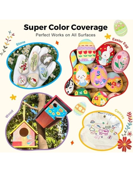 Témperas sólidas secado ultra rápido (30 ud.) Jarmelo