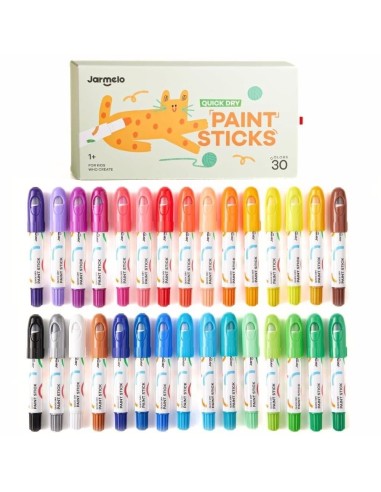 Témperas sólidas secado ultra rápido (30 ud.) Jarmelo