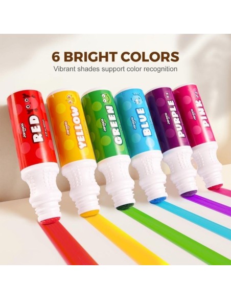 Set creativo marcadores de puntos (6 ud.) Jarmelo