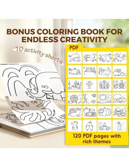 Set creativo marcadores de puntos (6 ud.) Jarmelo