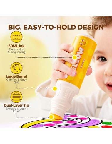 Set creativo marcadores de puntos (6 ud.) Jarmelo