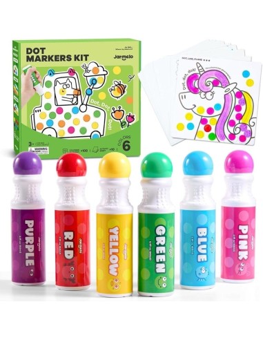 Set creativo marcadores de puntos (6 ud.) Jarmelo