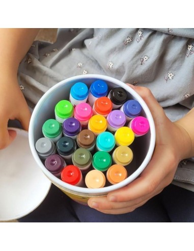 Rotuladores lavables (24 ud.) Jarmelo