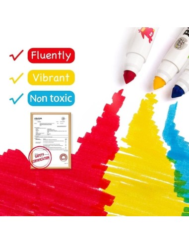 Rotuladores lavables (24 ud.) Jarmelo