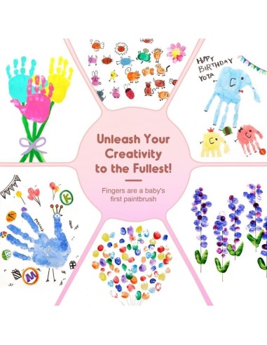 Pintura de dedos perfumada (12 ud.) Jarmelo