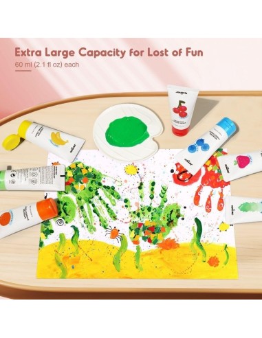 Pintura de dedos perfumada (12 ud.) Jarmelo