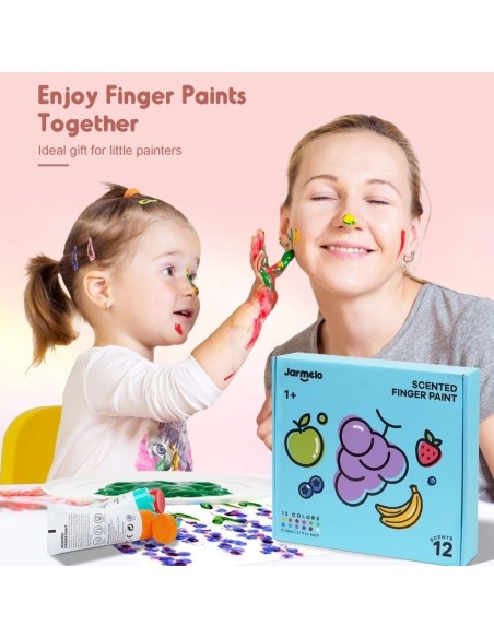 Pintura de dedos perfumada (12 ud.) Jarmelo