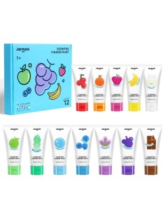 Pintura de dedos perfumada (12 ud.) Jarmelo