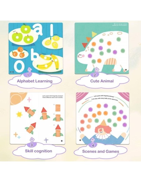 Libro creativo con pintura Jarmelo