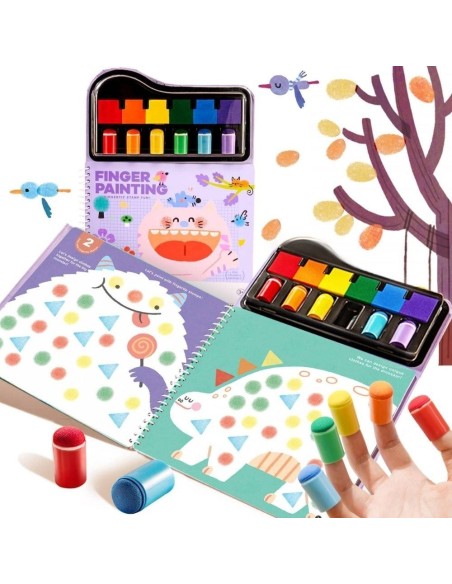 Libro creativo con pintura Jarmelo