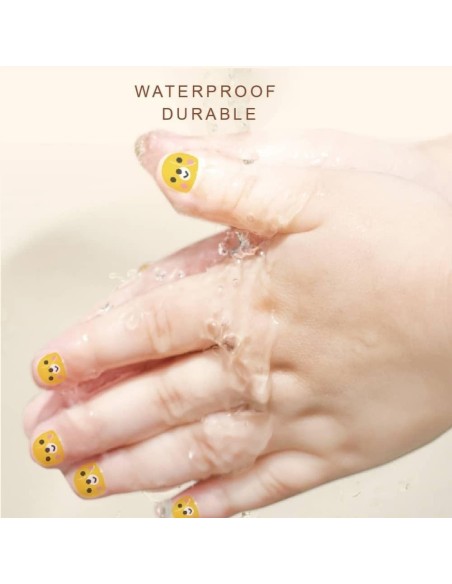 Set 540 Stickers waterproof para uñas AWESOME LITTLE ONES  Jarmelo