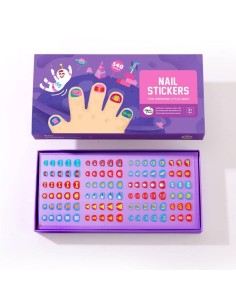 Set 540 Stickers waterproof para uñas AWESOME LITTLE ONES  Jarmelo