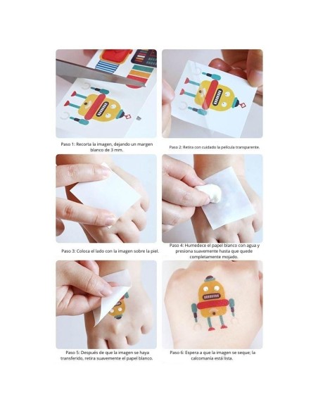 Set Stickers Uñas y Tattoos Jarmelo